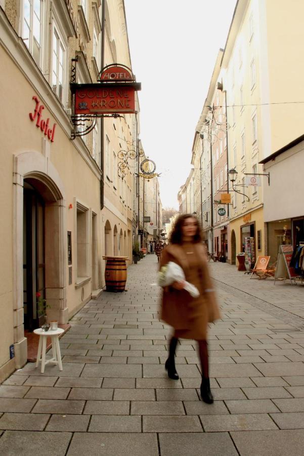 Hotel Krone 1512 Salzburg Zewnętrze zdjęcie