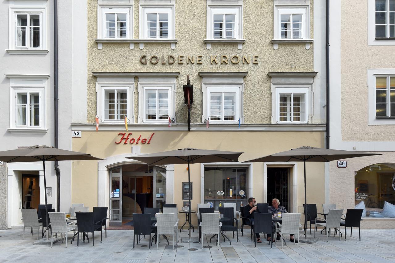 Hotel Krone 1512 Salzburg Zewnętrze zdjęcie