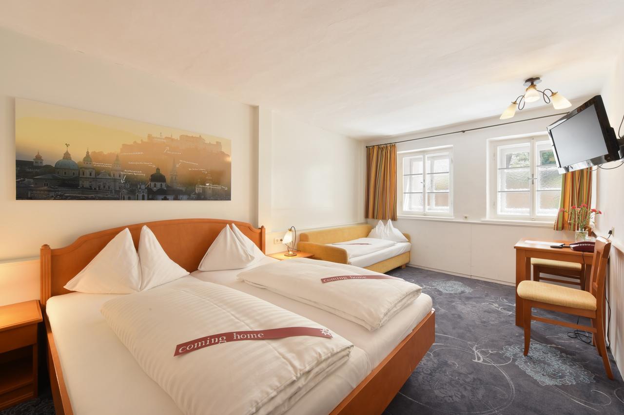 Hotel Krone 1512 Salzburg Zewnętrze zdjęcie