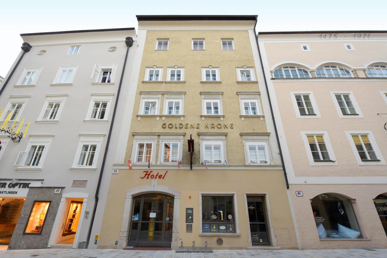 Hotel Krone 1512 Salzburg Zewnętrze zdjęcie