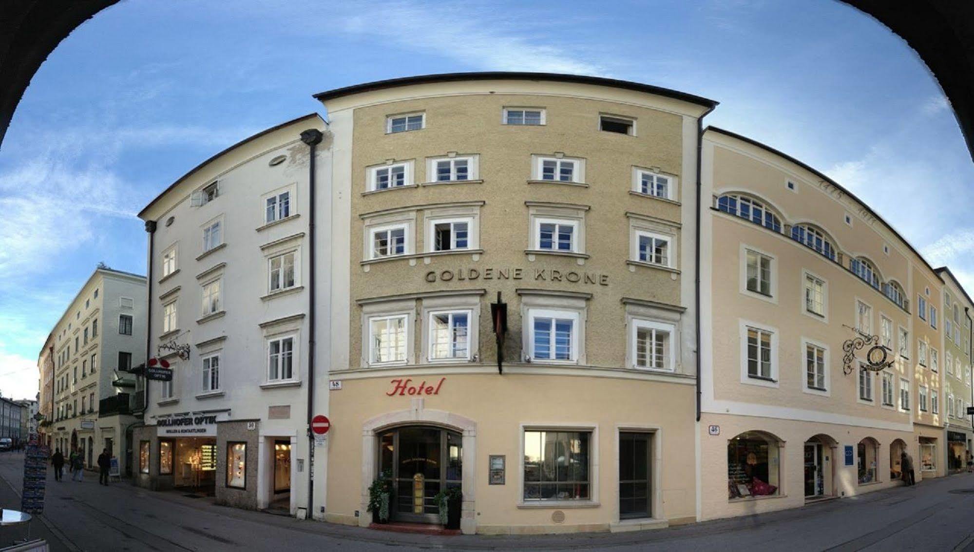 Hotel Krone 1512 Salzburg Zewnętrze zdjęcie